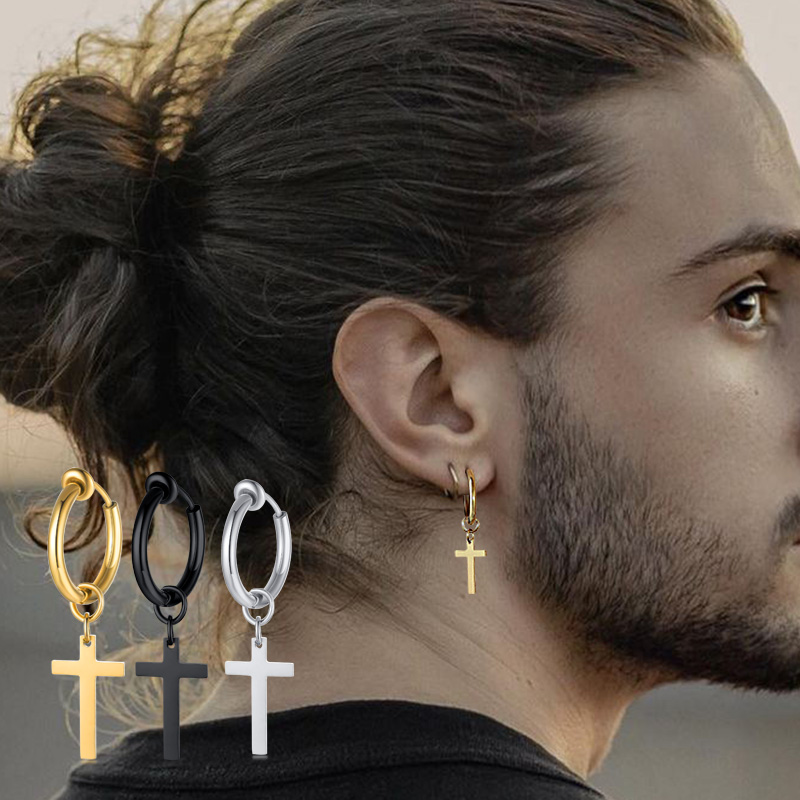 Conch Earring Hoop - عبر أقراط رجالي ، أقراط طارة
