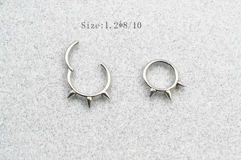 Clicker Ring Seamless - 50 قطعة/الوحدة سلس متمحور الجزء حلقة
