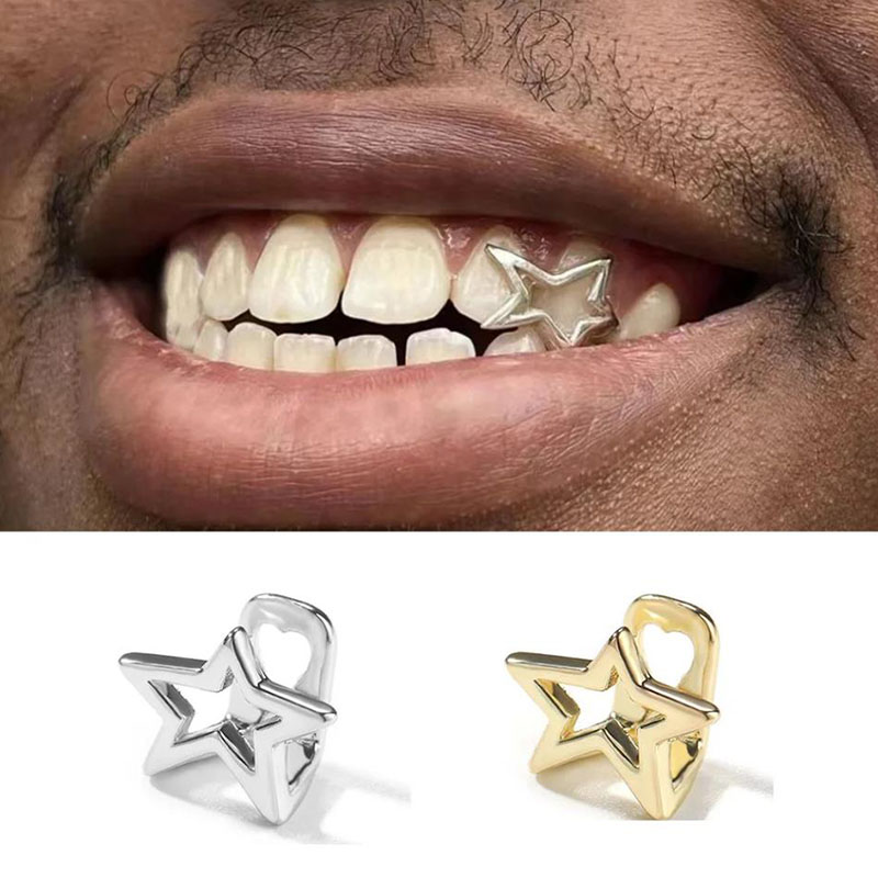 Body Jewelry For Men - هالوين غير النظامية الجوف الخماسي ستار