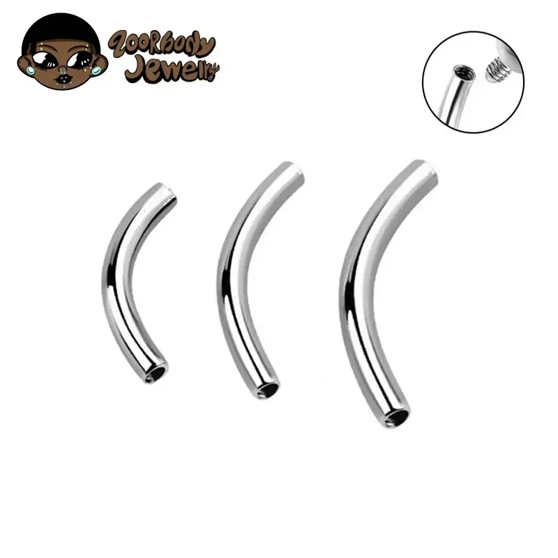 Zoor Body Jewelry - 10 قطعة/الوحدة ASTM F136 التيتانيوم موضوع