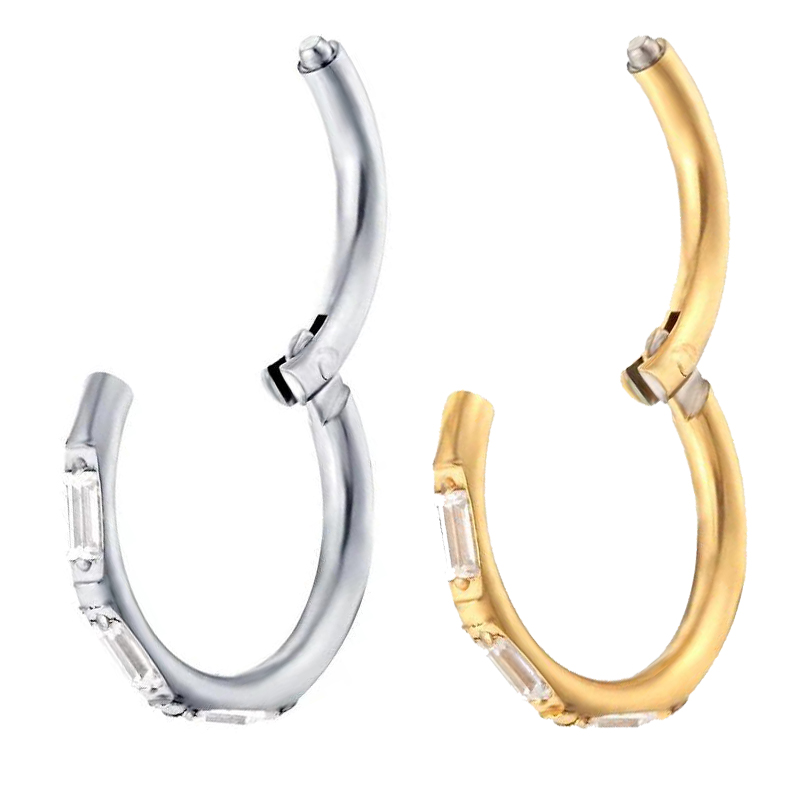 ASTM F136 أقراط تيتانيوم عالية - مراجعة Zoor Body Jewelry وسعره