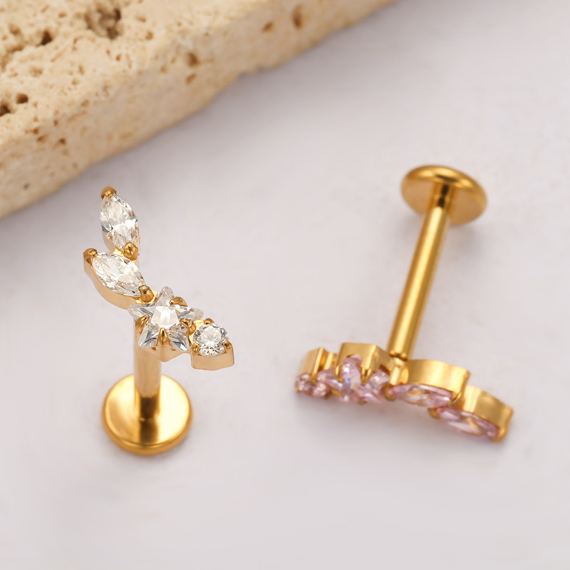 ASTM F136 كوكبة التيتانيوم نجم - مراجعة Zoor Body Jewelry وسعره