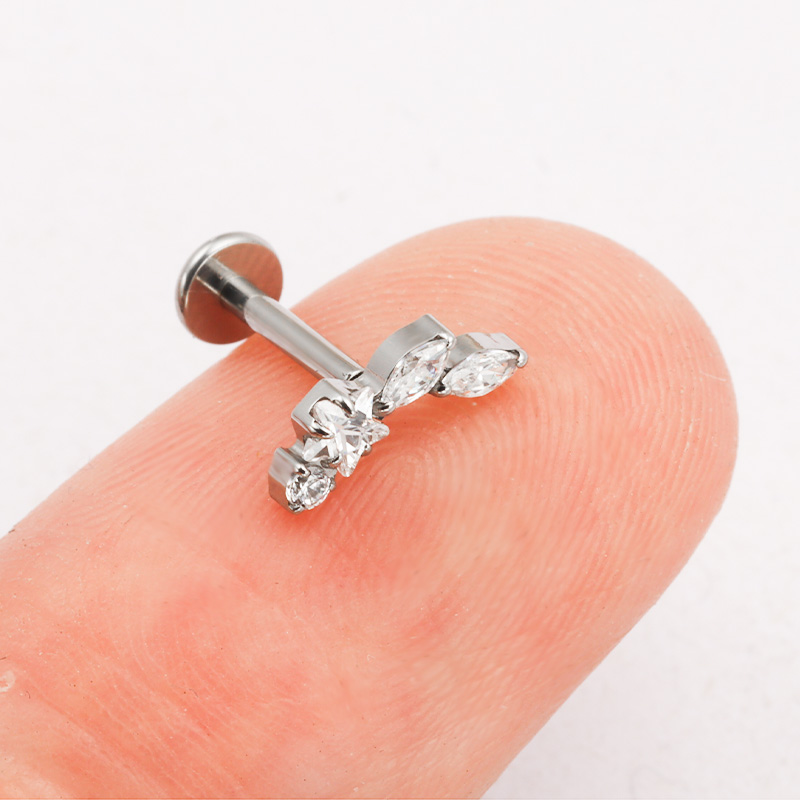 ASTM F136 كوكبة التيتانيوم نجم - مراجعة Zoor Body Jewelry وسعره