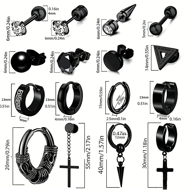 إيفيسبول - زوج واحد من أقراط ا - مراجعة Conch Earring Hoop وسعره