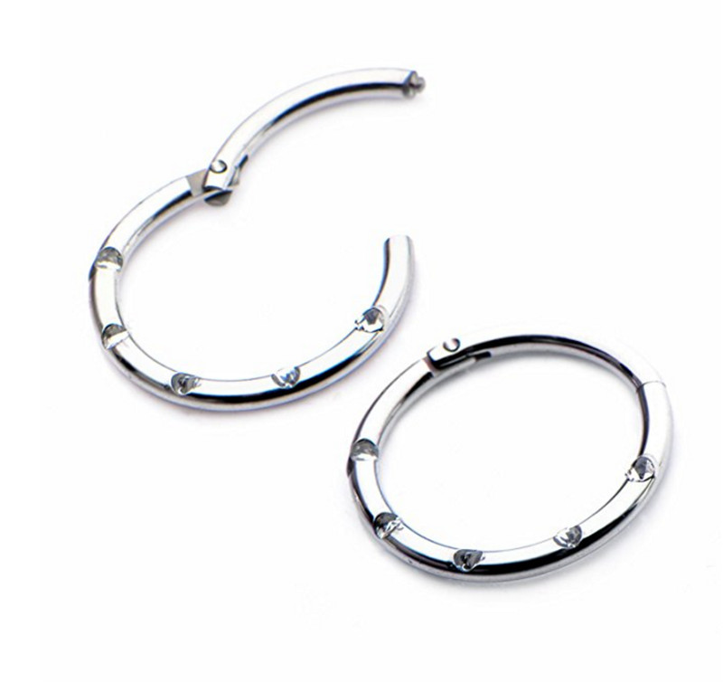 20 قطعة/الوحدة الفولاذ المقاوم - مراجعة Clicker Ring Seamless وسعره
