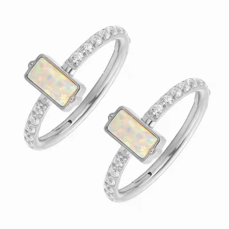 10 قطعة 316L الجراحية الصلب أو - مراجعة Clicker Ring Seamless وسعره