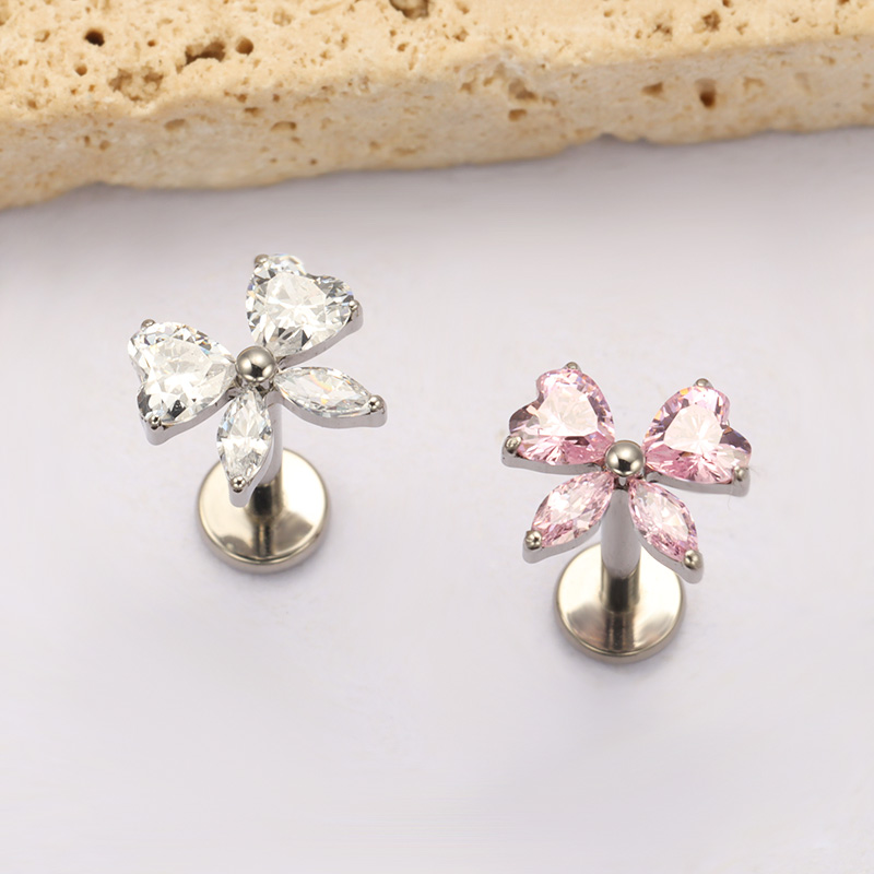 ASTM F136 التيتانيوم القلب تشي - مراجعة Zoor Body Jewelry وسعره