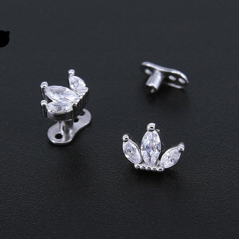 مراسي جلدية غير قابلة للصدأ من - مراجعة Body Jewelry For Sensitive Skin وسعره