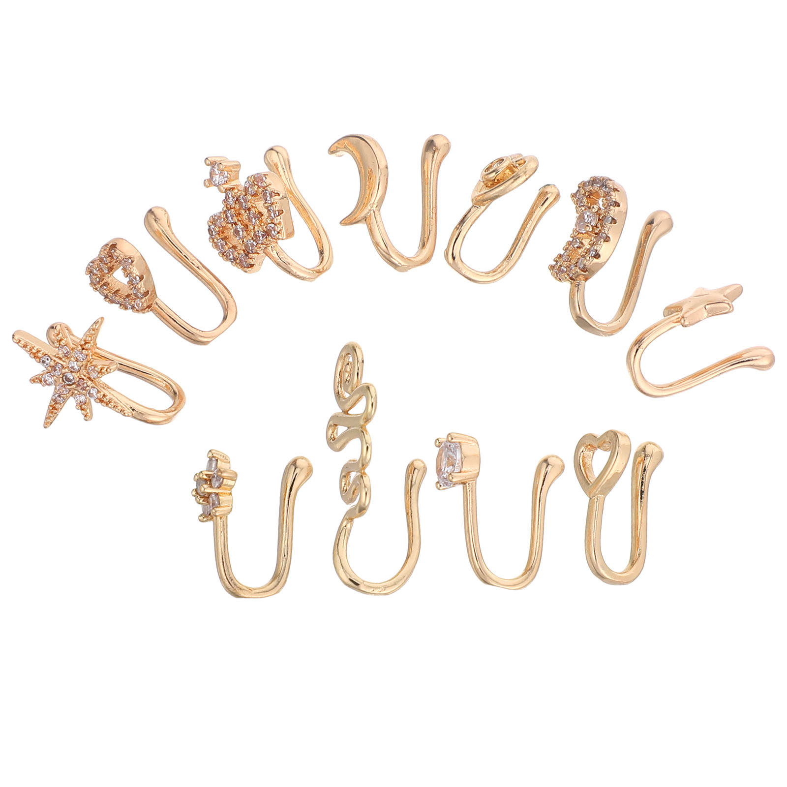 مجموعة من 11 قطعة من حلقات الأ - مراجعة Body Jewelry For Sensitive Skin وسعره