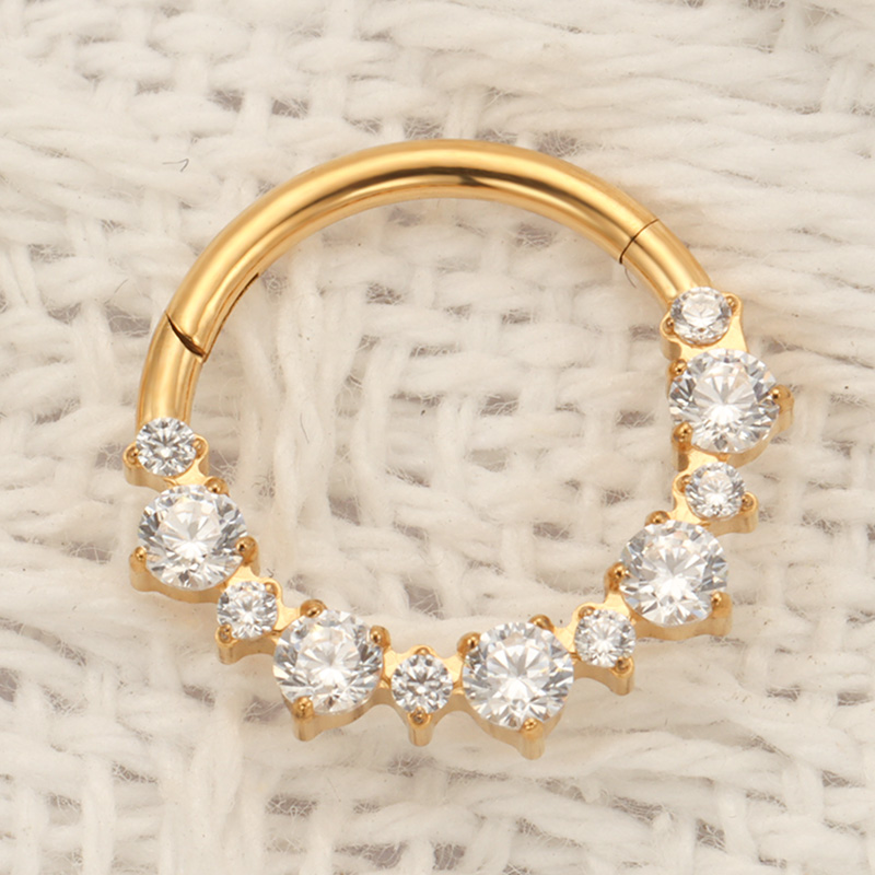 ASTM F136 التيتانيوم Daith الف - مراجعة Zoor Body Jewelry وسعره