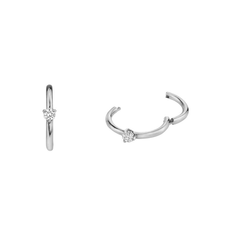 CRMYA الذهب والفضة اللون دائرة - مراجعة Conch Earring Hoop وسعره