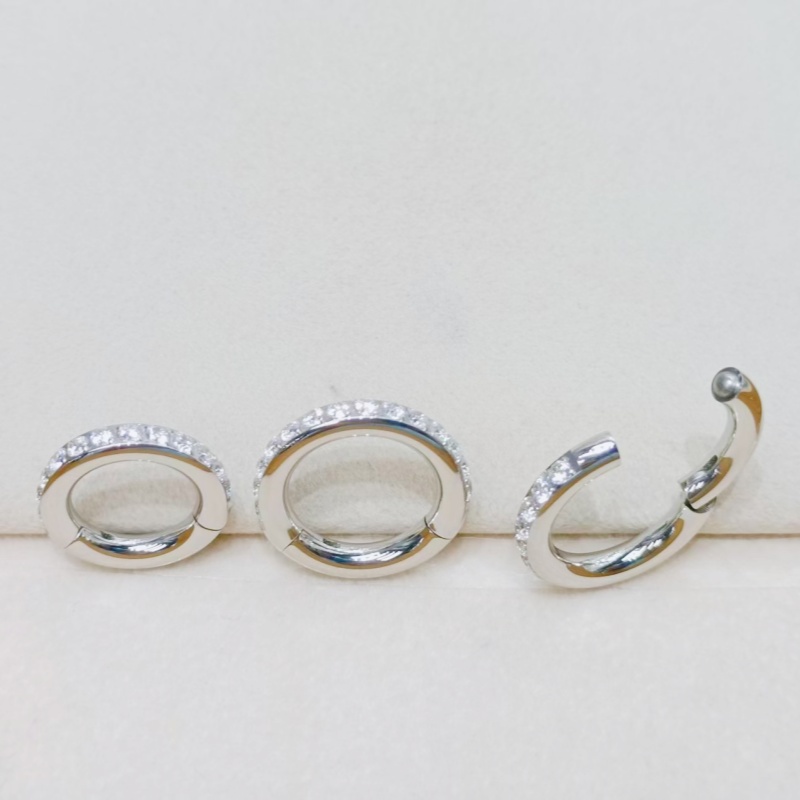 10 قطعة 3 مللي متر 4 مللي متر  - مراجعة Clicker Ring Seamless وسعره