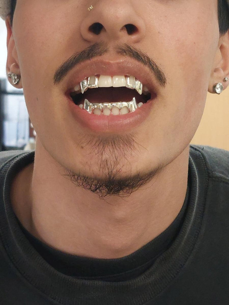 TOPGRILLZ مصاص دماء الشوايات D - مراجعة Body Jewelry For Men وسعره