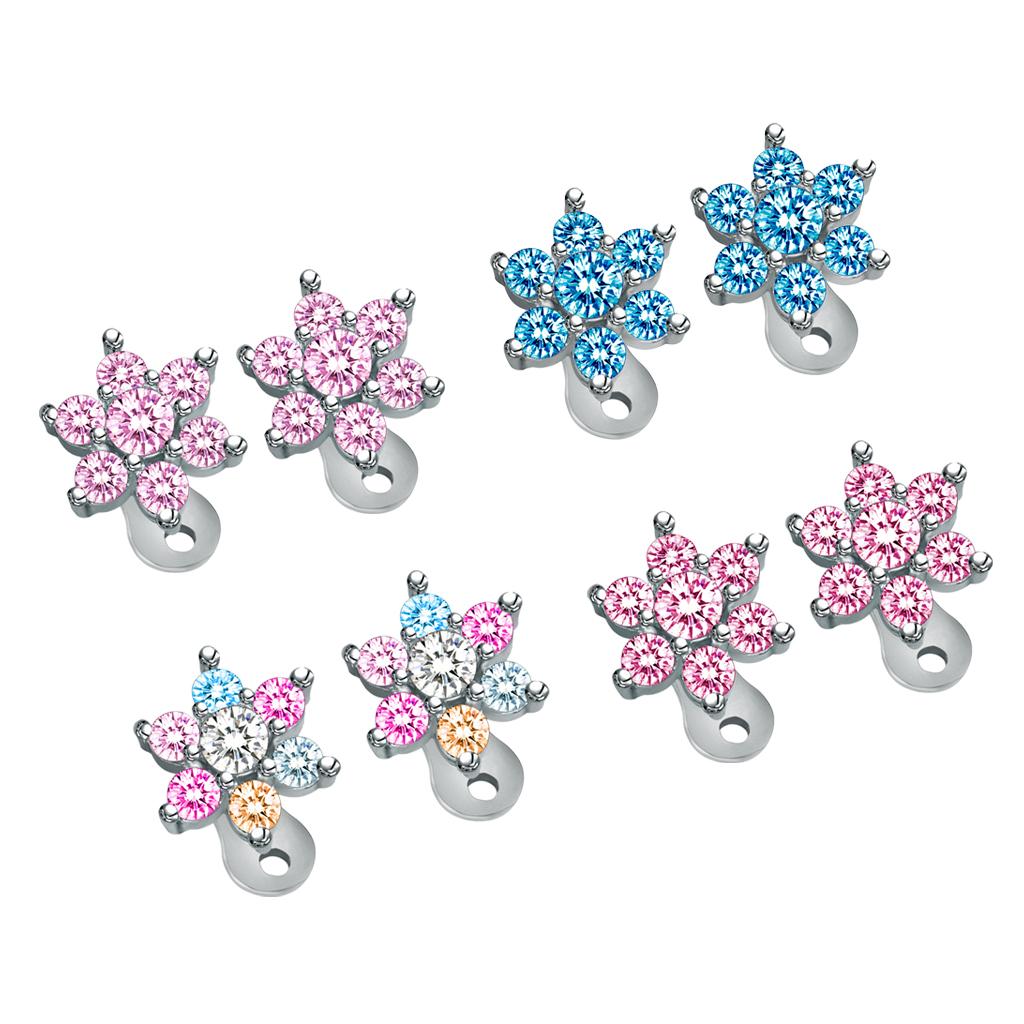 مجوهرات ثقب الأذن، حلق ميكرودي - مراجعة Body Jewelry For Sensitive Skin وسعره