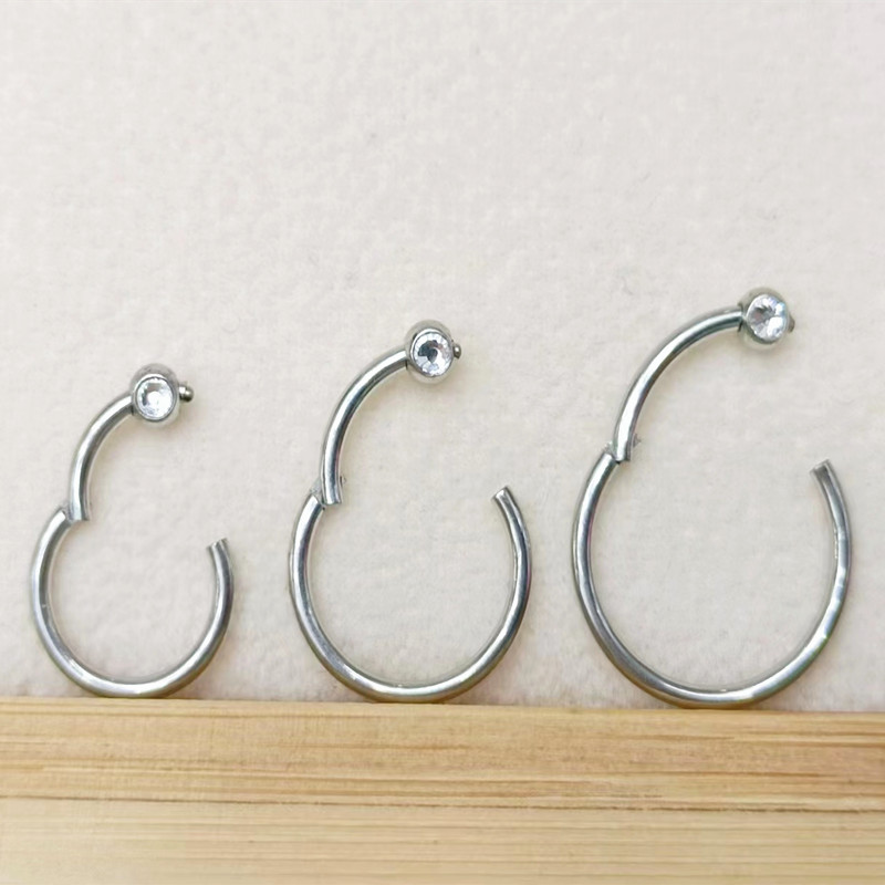 50 قطعة/الوحدة 316 الجراحية ال - مراجعة Clicker Ring Seamless وسعره