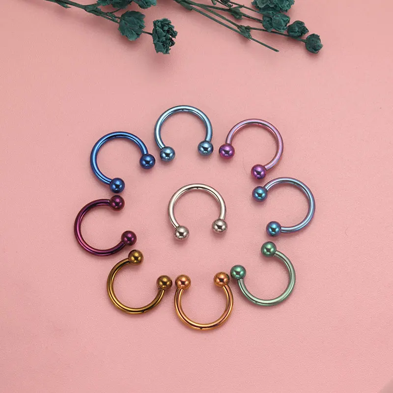 5 قطعة ASTM F136 التيتانيوم حد - مراجعة Zoor Body Jewelry وسعره