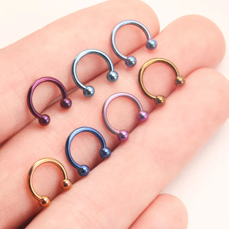 5 قطعة ASTM F136 التيتانيوم حد - مراجعة Zoor Body Jewelry وسعره