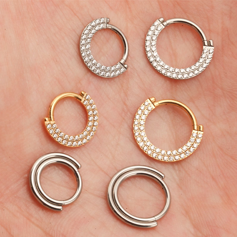ASTM F136 التيتانيوم الفرس الح - مراجعة Zoor Body Jewelry وسعره