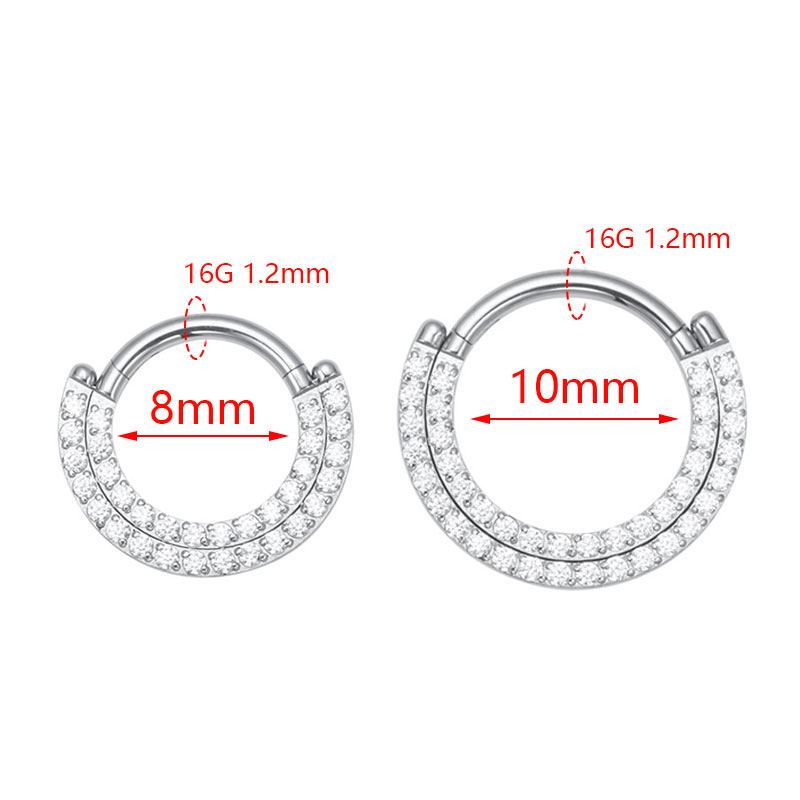 ASTM F136 التيتانيوم الفرس الح - مراجعة Zoor Body Jewelry وسعره