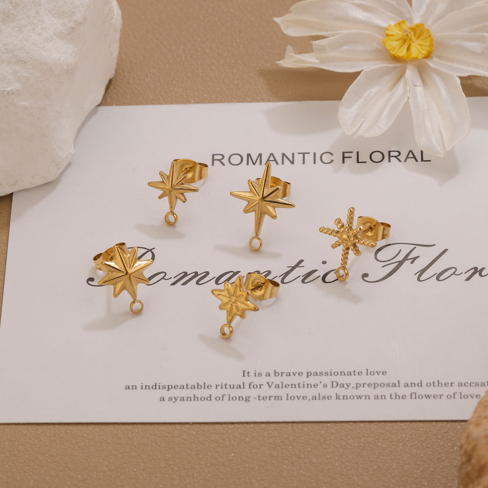 6 قطع من أقراط النجوم المصنوعة - مراجعة Body Jewelry وسعره