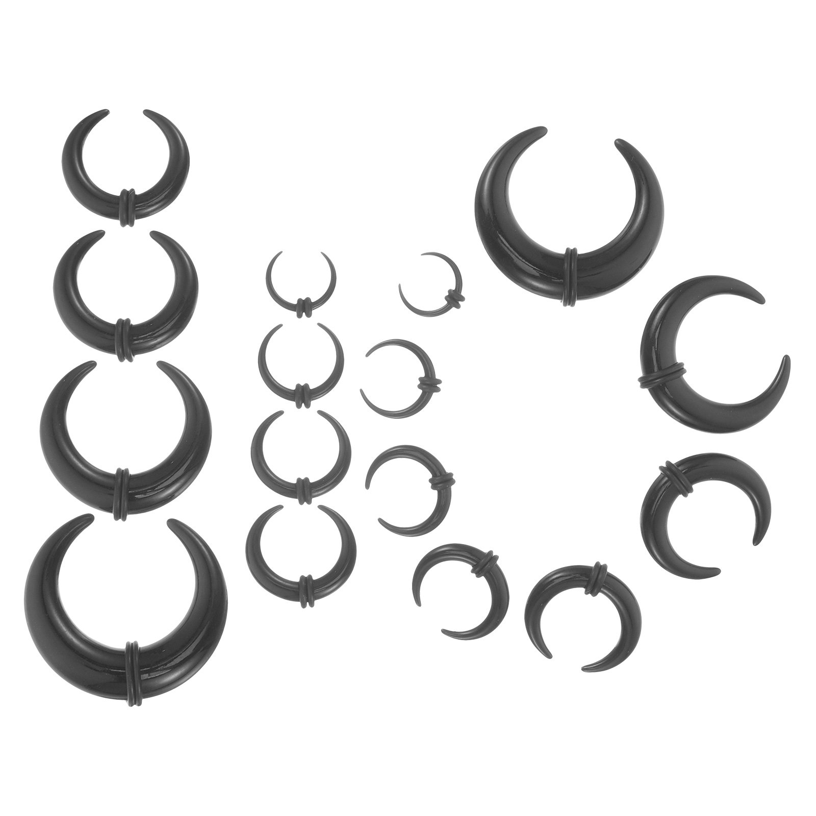 مجموعة من 16 قطعة من حلقات الأ - مراجعة Body Jewelry For Sensitive Skin وسعره