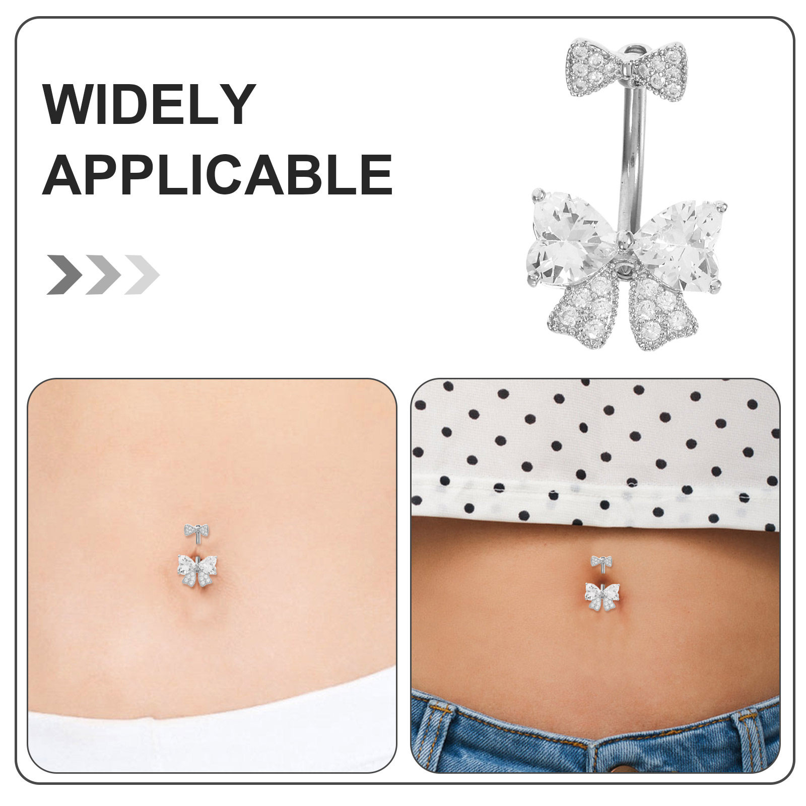 حلقات سرة من الفولاذ المقاوم ل - مراجعة Body Jewelry For Sensitive Skin وسعره