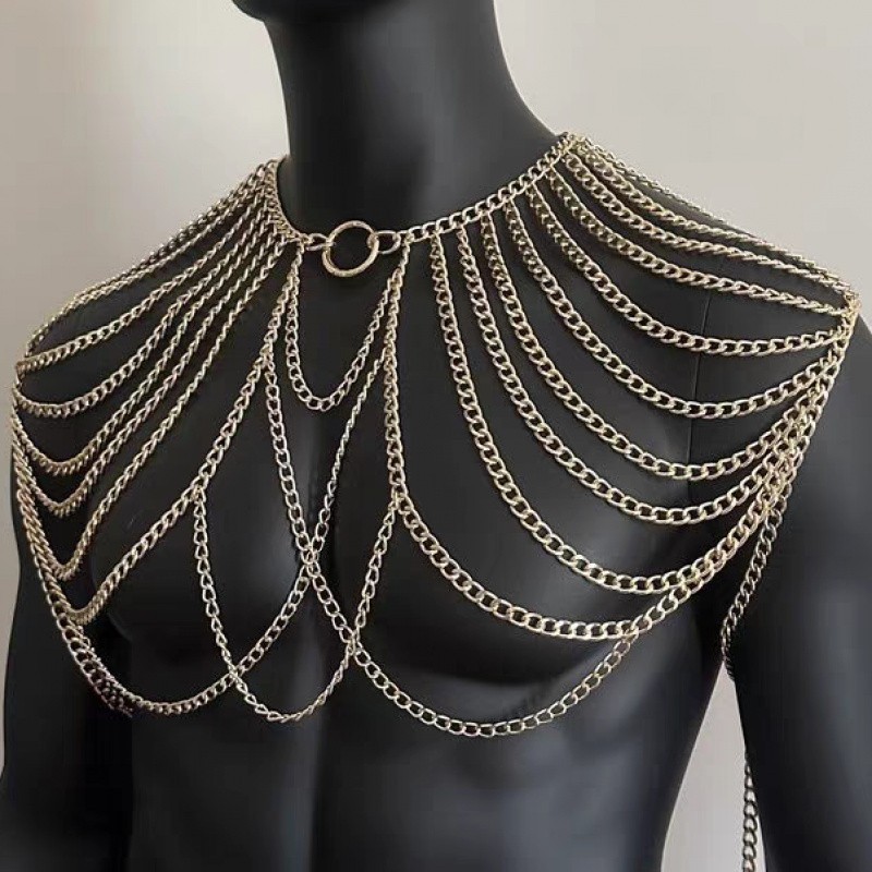 سلسلة جسم للرجال، مجوهرات مثير - مراجعة Body Jewelry For Men وسعره