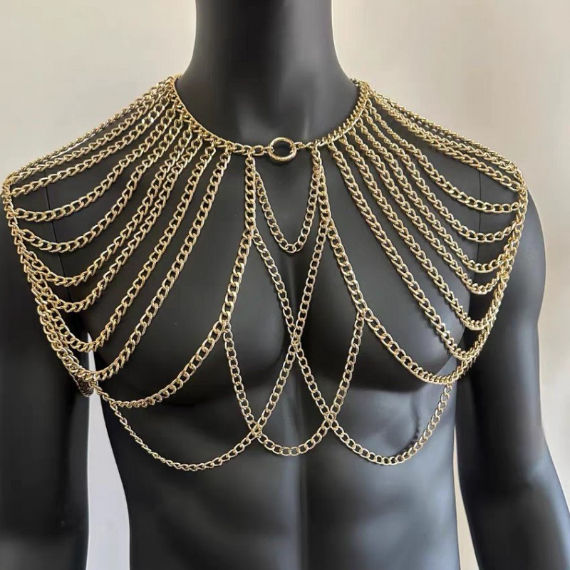 سلسلة جسم للرجال، مجوهرات مثير - مراجعة Body Jewelry For Men وسعره