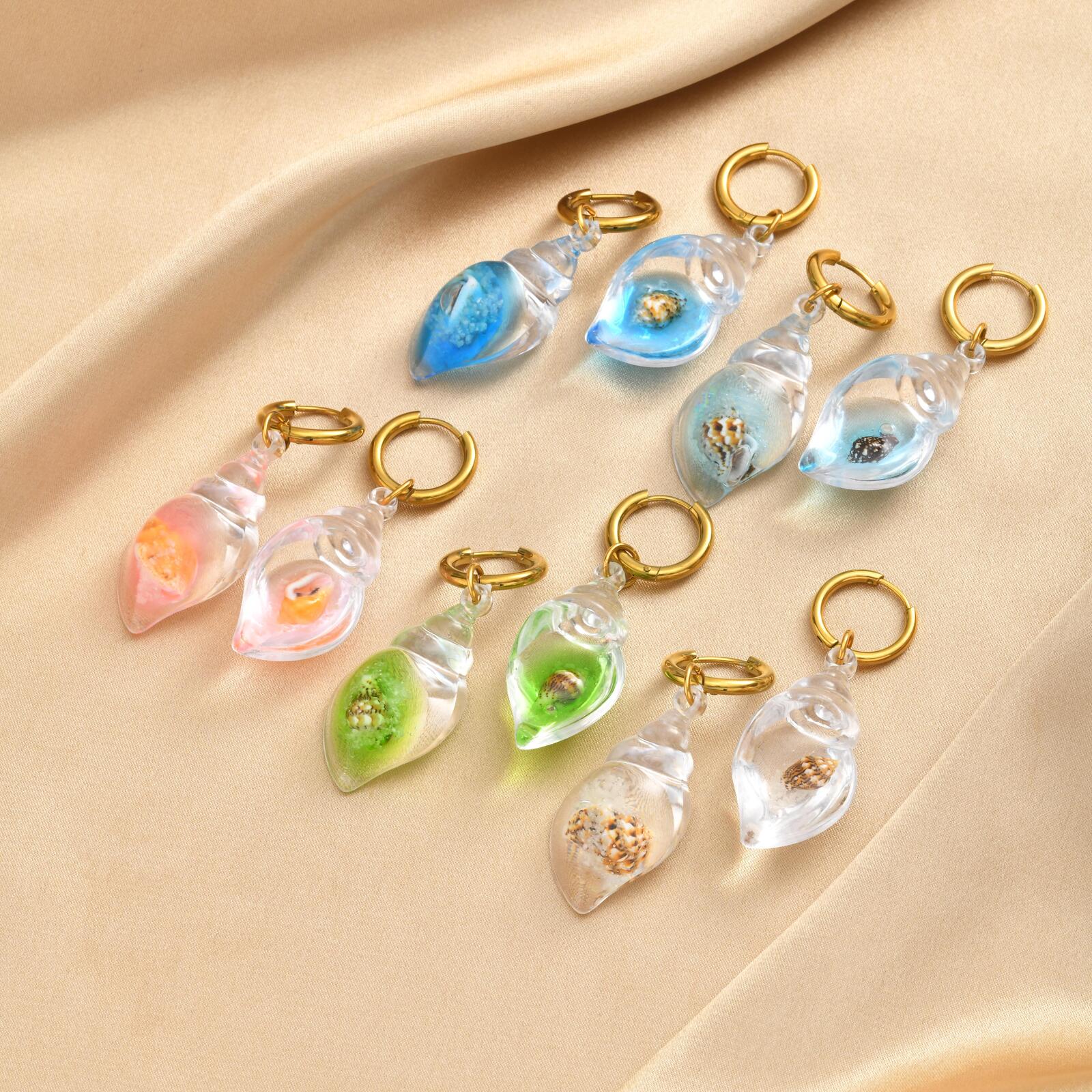 أقراط حلقيّة على شكل صدفة للنس - مراجعة Conch Earring Hoop وسعره