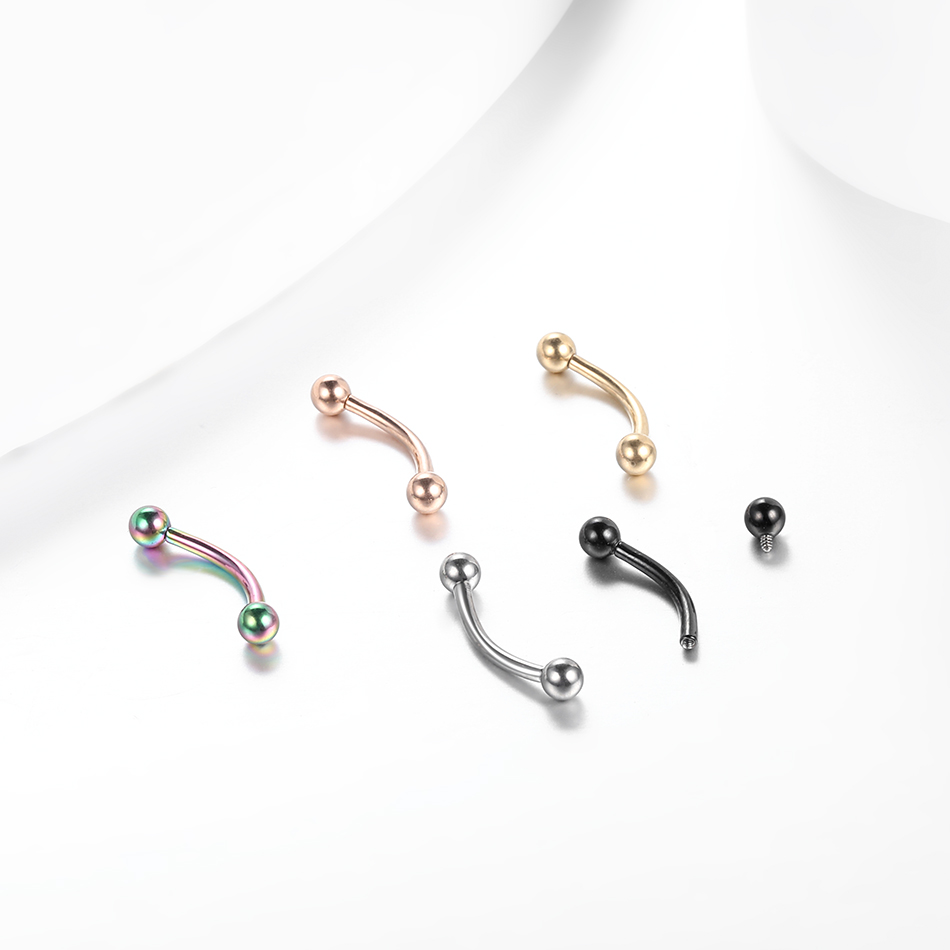 10 قطعة/الوحدة G23 التيتانيوم  - مراجعة Zoor Body Jewelry وسعره