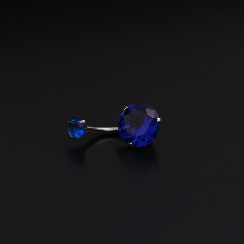 حلقات سرة البطن 14G من الفولاذ - مراجعة Body Jewelry For Sensitive Skin وسعره
