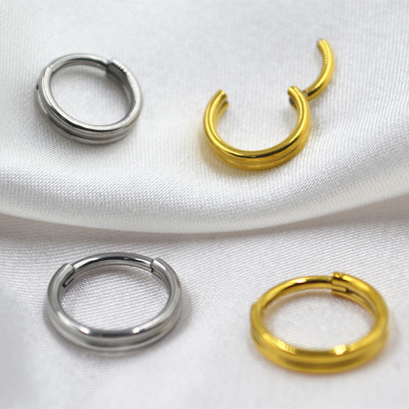 20 قطعة 316L الفولاذ المقاوم ل - مراجعة Clicker Ring Seamless وسعره