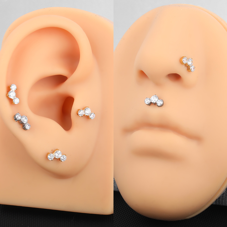 حلقات شفاه للنساء من التيتانيو - مراجعة Zoor Body Jewelry وسعره