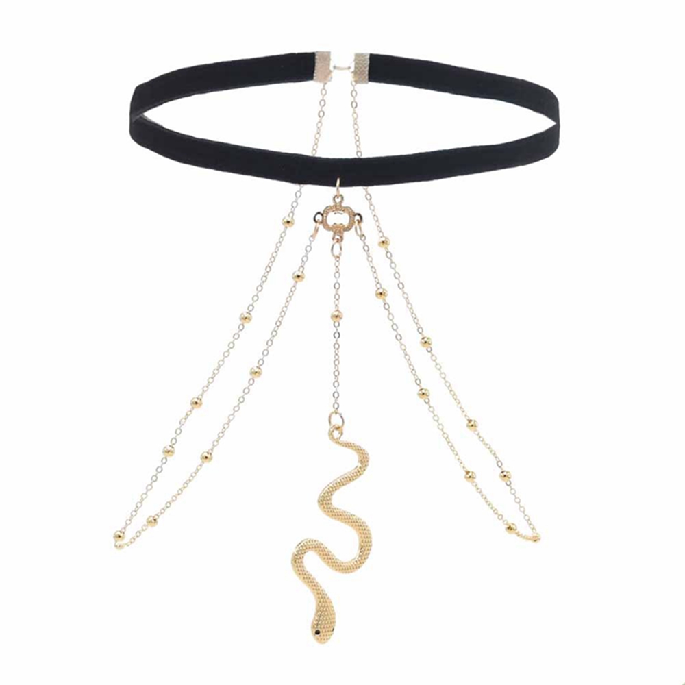 Bohojewelry-المعلقات ثعبان ذهب - مراجعة Body Jewelry In Store وسعره