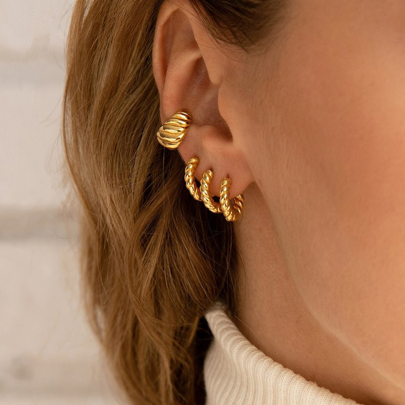 12/14/16 مللي متر العصرية المل - مراجعة Conch Earring Hoop وسعره