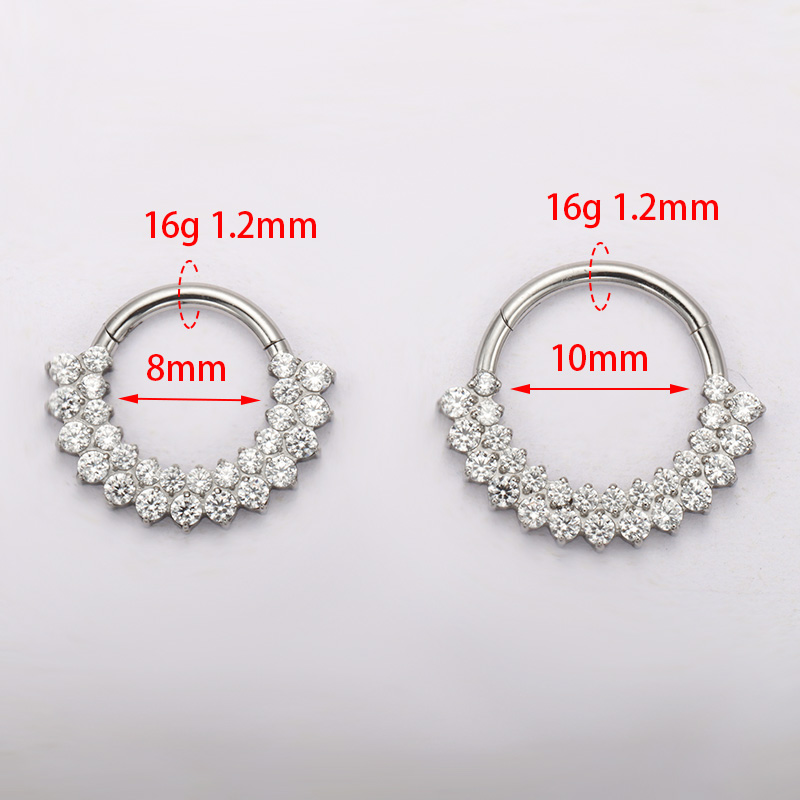 ASTM F136 التيتانيوم الفرس الح - مراجعة Zoor Body Jewelry وسعره
