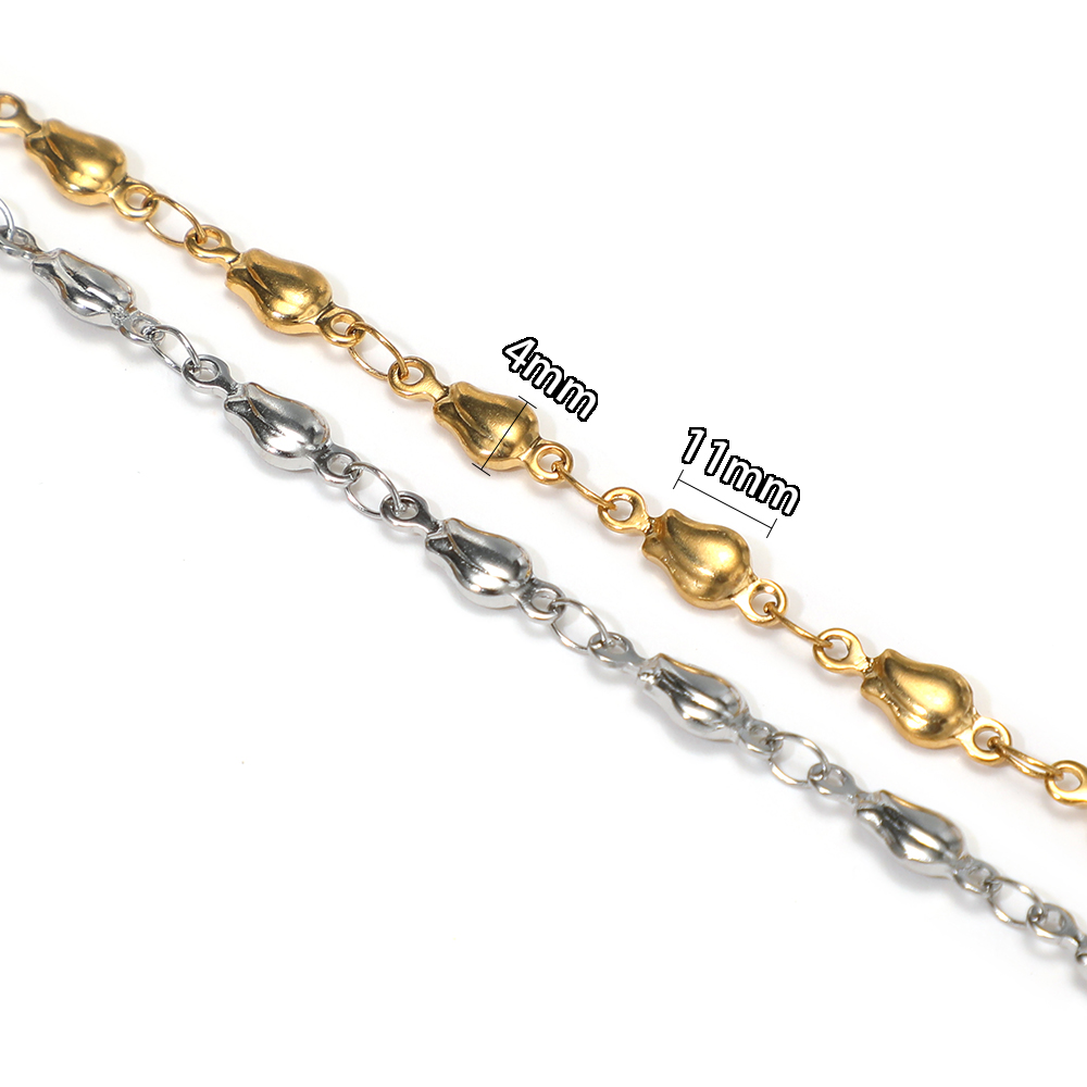 سلاسل خرز زهور من الفولاذ المق - مراجعة Body Jewelry وسعره