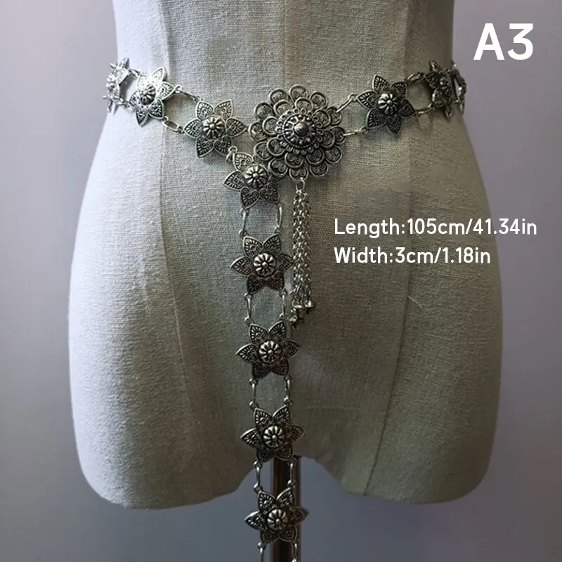 1 قطعة سلسلة الخصر المعدنية تا - مراجعة Body Jewelry وسعره